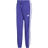 Dámské kalhoty adidas Essentials 3-Stripes French Terry Cuffed fialové KF8340