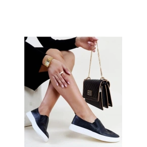 Dámská sportovní obuv TQ2401 / 207317 Černá s bílou - Gemre