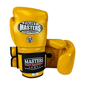 RBT-MEX 12 oz žluté kožené boxerské rukavice