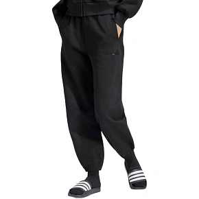 Dámské kalhoty adidas Kit Small Logo Regular Cuffed, černé, KU7935, dámské Dámské kalhoty adidas Kit Small Logo Regular Cuffed, černé, KU7935, dámské