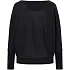 Longsleeve damski SUPER.NATURAL W KULA TOP czarny