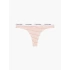 Tanga D1617E - WAN - béžová s proužkem - Calvin Klein
