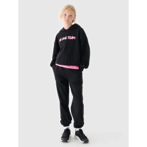 Dívčí tepláky 4F Junior 4FJRAW24TTROF1154-20S Dívčí tepláky 4F Junior 4FJRAW24TTROF1154-20S