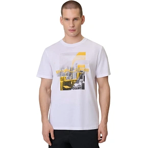 Pánské tričko 4F M2660 white 4FWSS26TTSHM2660 10S pánské Pánské tričko 4F M2660 white 4FWSS26TTSHM2660 10S pánské