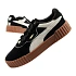 Dámské sportovní boty Puma Carina 3.0 leather black fashionable dámské
