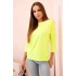 Dámská halenka 51228 žlutá - Kesi