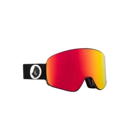 Snowboardové brýle Volcom GARDEN GLOSS BLACK/RED CHROME (VG0122100)