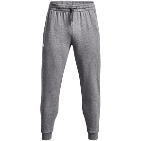 Pánské kalhoty Under Armour Rival Fleece Joggers, šedé, 1379774 025 M