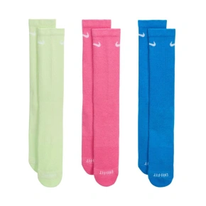 Nike Everyday Plus Cushioned 3 páry ponožek SX6888 969