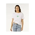 Dámské tričko RIP CURL Icons Of Surf Relaxed Tee, bílé