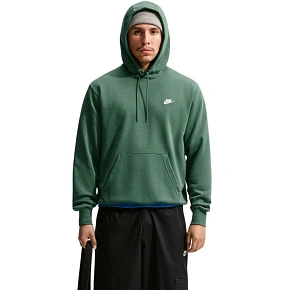 Pánská mikina Nike Club FT PO Hoodie, zelená, FN3866 323 Pánská mikina Nike Club FT PO Hoodie, zelená, FN3866 323