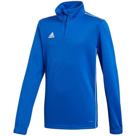Dětský tréninkový top Core 18 blue JR CV4140 - Adidas