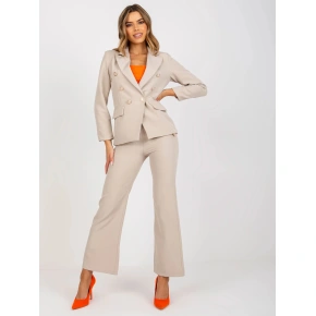 Dámské sako DHJ MA 15555 béžové - FPrice