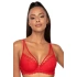 Dámská push-up podprsenka M-0198/11 Estelle Červená - MAT