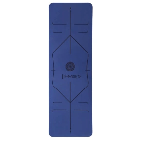 YM10 TPE podložka na jógu Dark Blue HMS YM10 TPE podložka na jógu Dark Blue HMS
