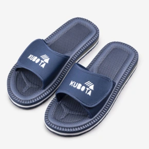 Sportovní žabky na suchý zip navy blue Kubota