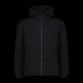 Pánská sportovní zateplená zimní bunda CMP s kapucí černá (34K0167/U901)