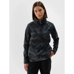 Dámský oversize fleece se stojáčkem 4F 4FWAW24TFLEF298-90A