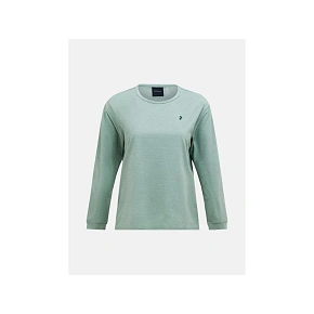 Dámské tričko PEAK PERFORMANCE W Trail Longsleeve, zelená barva Dámské tričko PEAK PERFORMANCE W Trail Longsleeve, zelená barva