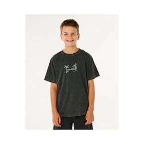 Chlapecké tričko RIP CURL Eternal Shred Wash Tee-Boy, černé, dětské Chlapecké tričko RIP CURL Eternal Shred Wash Tee-Boy, černé, dětské