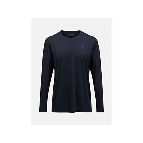 Tričko Peak Performance M Delta Ls Tee, černé Tričko Peak Performance M Delta Ls Tee, černé