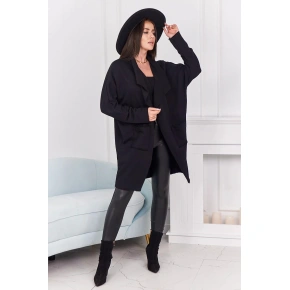 Mikina s kapsami 9587 černá - Kesi