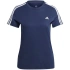 Tričko adidas Essentials Slim 3-Stripes Tee W IM2791