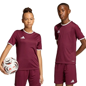 Dětský dres adidas Entrada 26 Jersey bordó JZ2530 Dětský dres adidas Entrada 26 Jersey bordó JZ2530