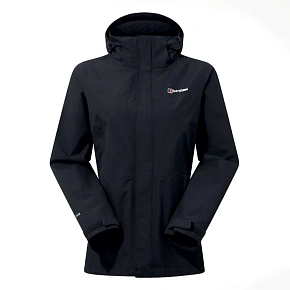 Dámská bunda s membránou Berghaus Hillwalker InterActive Shell, velikost S, černá