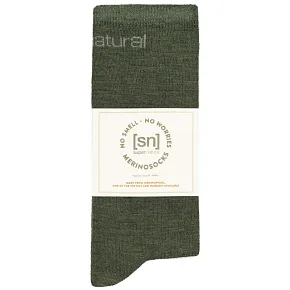 Skarpety 2pak SUPER.NATURAL SN All Day Socks 2-pack zielone Skarpety 2pak SUPER.NATURAL SN All Day Socks 2-pack zielone