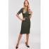 Dámské šaty M461 tmavě zelená - Made Of Emotion