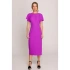 Tužkové šaty S398 levandulové - Stylove