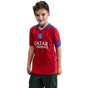 Dětský dres Nike PSG Stadium 2025/26 červený HM4126 680