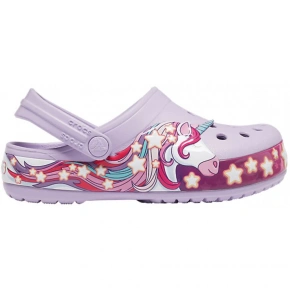 Crocs FunLab Unicorn Band Cg Jr 206270 530 žabky Crocs FunLab Unicorn Band Cg Jr 206270 530 žabky