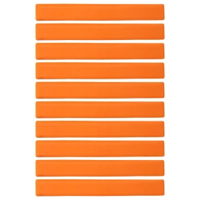 Ploché popisovače - pruhy 51x6cm 10ks jasně oranžové SMJ sport ZPP-O