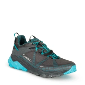 Aku dámská trekingová sportovní obuv Flyrock Gore-tex durable grey blue dámské