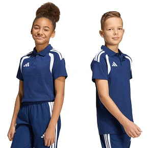 Dětské tričko adidas Tiro 26 League Polo námořnická modrá KF3406 Dětské tričko adidas Tiro 26 League Polo námořnická modrá KF3406