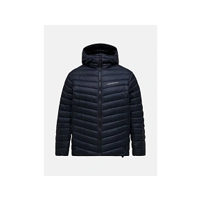 Bunda PEAK PERFORMANCE M Frost Down Hood Jacket, černá Bunda PEAK PERFORMANCE M Frost Down Hood Jacket, černá