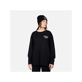 Unisexové tričko ROSSIGNOL SUPER LS TEE, černé Unisexové tričko ROSSIGNOL SUPER LS TEE, černé