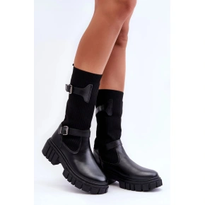 Dámské kozačky 55-80 černé - Step in style