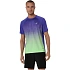 Tričko ASICS Road Fade SS 2011D512-401, modré, velikost L