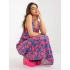 Dámské šaty D73771R30391A růžovo-modré - FPrice