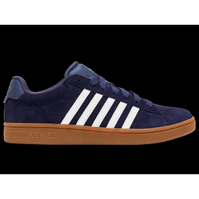 Tenisky K-swiss COURT TIEBRK II SDE NAVAL ACADEMY/BRIGHT WHITE/GUM-M (09492-465-M)