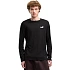 Pánské tričko Puma ESS No. 1 Logo Longsleeve Tee, černé, 682546 01