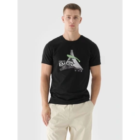 Pánské tričko s potiskem 4F 4FRAW24TTSHM2301-20S pánské Pánské tričko s potiskem 4F 4FRAW24TTSHM2301-20S pánské