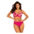 Dámské dvoudílné plavky Bali 7 S940BL7-1 tm.růžové - Self