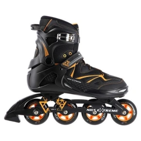 Inline brusle NILS Extreme NA9022 black/orange velikost 42 (VÝPRODEJ) Inline brusle NILS Extreme NA9022 black/orange velikost 42 (VÝPRODEJ)