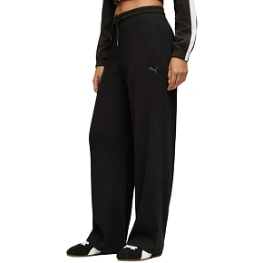 Puma dámské kalhoty HER Comfort High-Waist Wide Leg black 693284 01 dámské