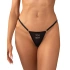 Dámská sexy tanga Violami Sexy černé - Obsessive