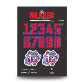 Čísla přileb Falcons of Torun SREBCYFRY Čísla přileb Falcons of Torun SREBCYFRY